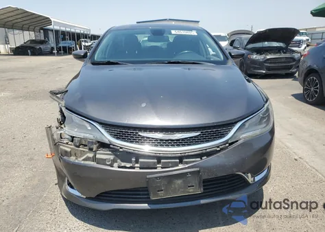 2015 Chrysler 200 Limited из США, поврежденный, VIN 1C3CCCAB3FN650785